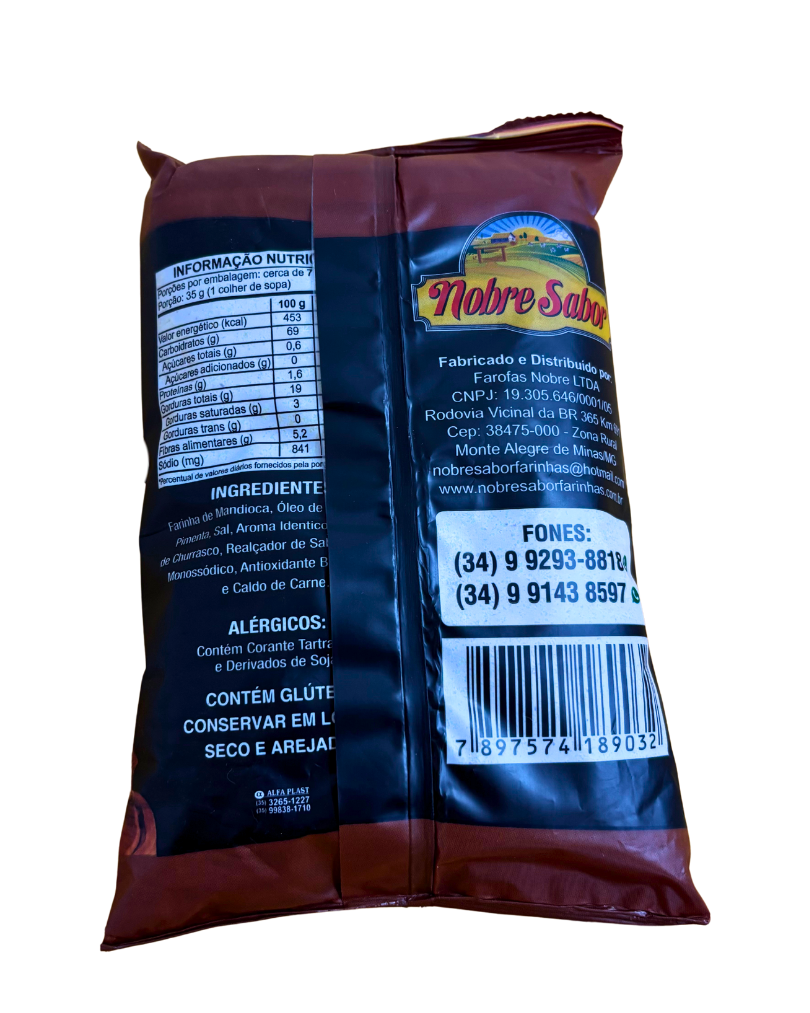 farofa pronta nobre sabor 400g farofa pronta nobre sabor 400g