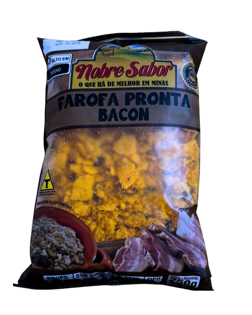 farofa pronta nobre sabor 400g farofa pronta nobre sabor 400g