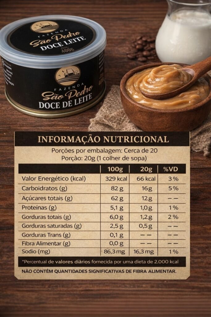 doce de leite – fazenda são pedro | 400g